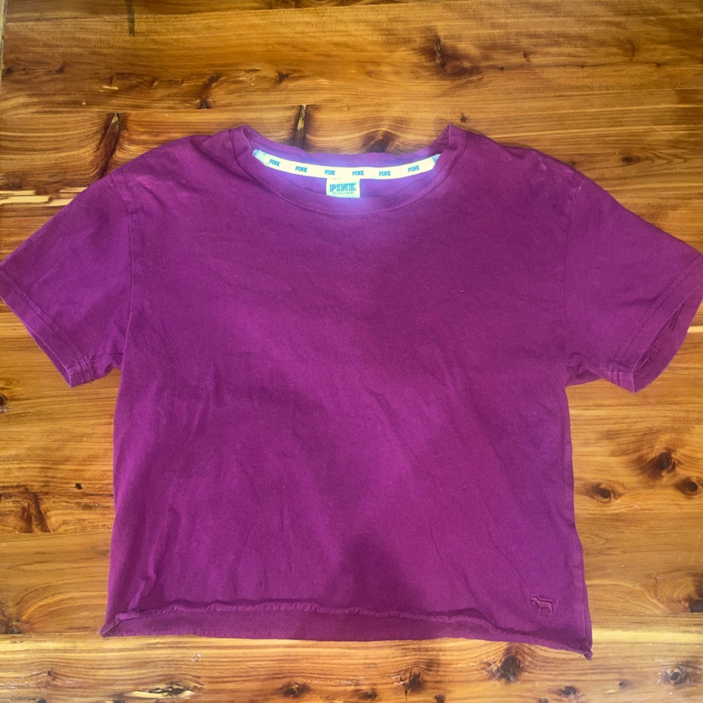PINK Victoria’s Secret Crop Top Tee XS